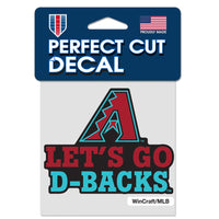 Arizona Diamondbacks Perfect Cut Color Decal 4" x 4"