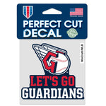 Cleveland Guardians Perfect Cut Color Decal 4" x 4"