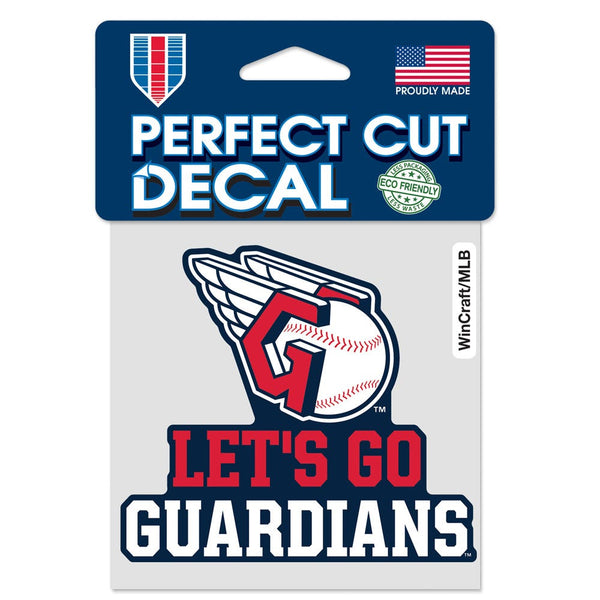 Cleveland Guardians Perfect Cut Color Decal 4" x 4"