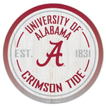Alabama Crimson Tide GRADIENT Wood Sign ESTABLISHED