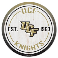 UCF Knights GRADIENT Wood Sign ESTABLISHED
