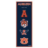 Auburn Tigers /College Vault Wood Sign 6" x 17"