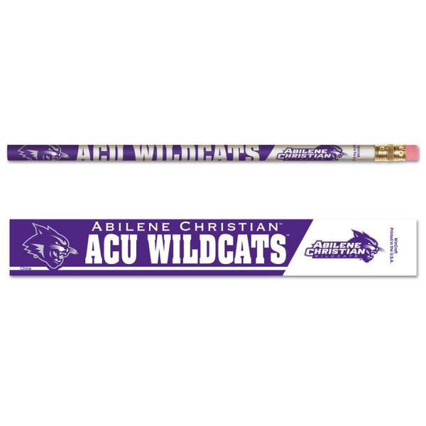 Wholesale-Abilene Christian Wildcats Pencil 6-pack