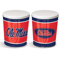 Wholesale-Ole Miss Rebels Gift Tin tapered 3 gallon