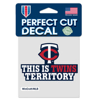 Minnesota Twins Perfect Cut Color Decal 4" x 4"