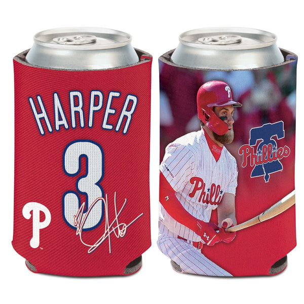 Philadelphia Phillies / MLB Players image Can Cooler 12 oz. Bryce Harper