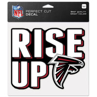 Atlanta Falcons Slogan Perfect Cut Color Decal 8" x 8"