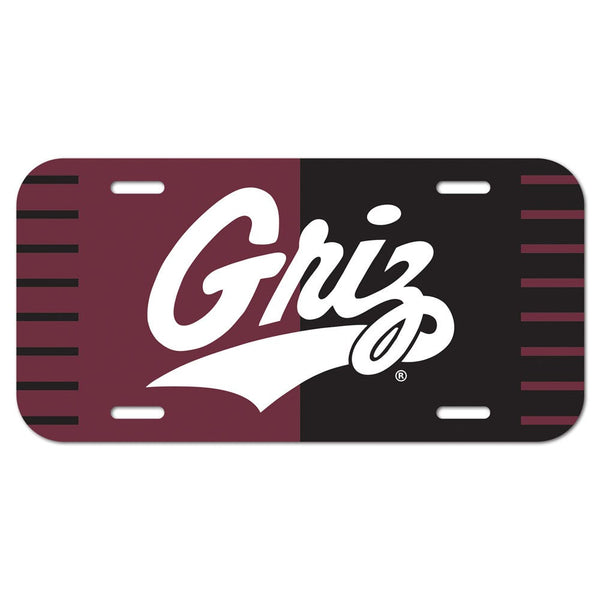 Montana Grizzlies License Plate