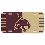Texas State Bobcats License Plate
