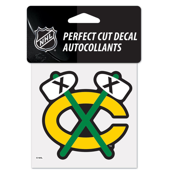 Chicago Blackhawks Perfect Cut Color Decal 4" x 4"
