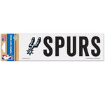 San Antonio Spurs Perfect Cut Decals 3" x 10"