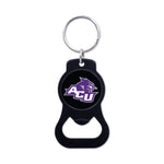 Abilene Christian Wildcats Black Bottle Opener Key Ring