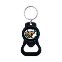 Bemidji State Beavers Black Bottle Opener Key Ring