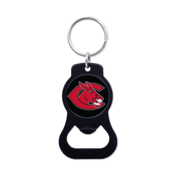Central Missouri Mules Black Bottle Opener Key Ring