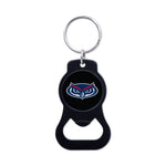 Florida Atlantic Owls Black Bottle Opener Key Ring