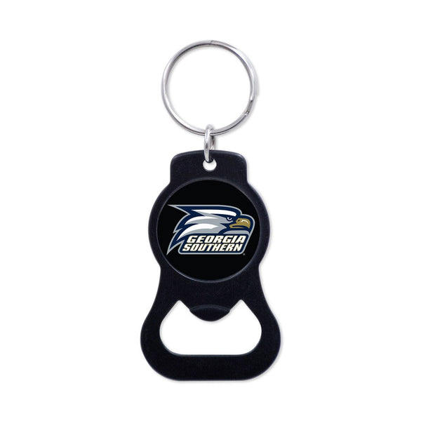 Georgia Southern Eagles Black Bottle Opener Key Ring