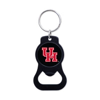 Houston Cougars Black Bottle Opener Key Ring