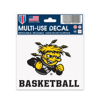 Wholesale-Wichita State Shockers Basketball Multi-Use Decal 3" x 4"