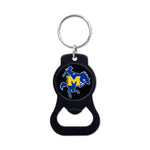 McNeese State Cowboys Black Bottle Opener Key Ring