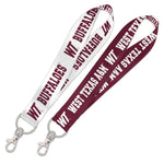 Wholesale-West Texas A&amp;M Buffaloes Lanyard Key Strap 1"