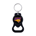 Northern Iowa Panthers Black Bottle Opener Key Ring