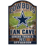 Dallas Cowboys Wood Sign 11" x 17" 1/4" thick