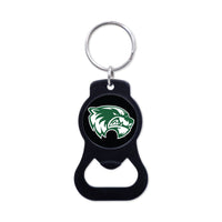 Utah Valley Wolverines Black Bottle Opener Key Ring