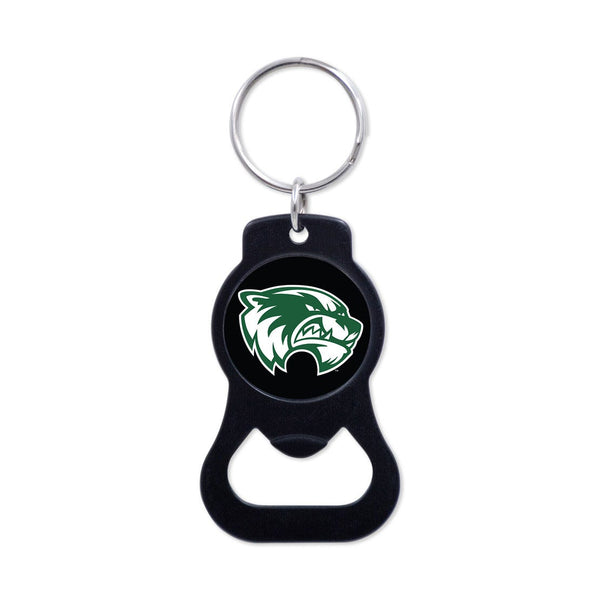 Utah Valley Wolverines Black Bottle Opener Key Ring