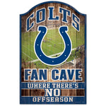 Indianapolis Colts Wood Sign 11" x 17" 1/4" thick