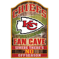 Kansas City Chiefs Wood Sign 11" x 17" 1/4" thick