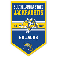 South Dakota State Jackrabbits Wood Sign 11" x 17" 1/4" thick
