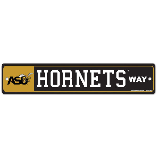 Alabama State Hornets Street / Zone Sign 3.75" x 19"