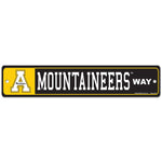 Appalachian State Mountaineers Street / Zone Sign 3.75" x 19"