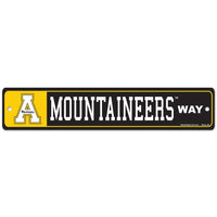 Appalachian State Mountaineers Street / Zone Sign 3.75" x 19"