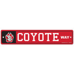 South Dakota Coyotes Street / Zone Sign 3.75" x 19"