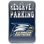 Georgia Southern Eagles Plastic Sign 11" x 17"
