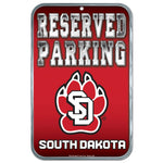 South Dakota Coyotes Plastic Sign 11" x 17"