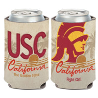 Wholesale-USC Trojans LICENSE PLATE Can Cooler 12 oz.