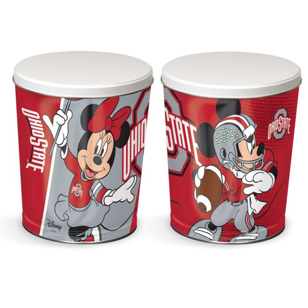 Wholesale-Ohio State Buckeyes / Disney Gift Tin tapered 3 gallon