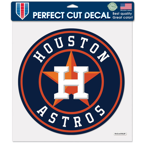 Houston Astros Perfect Cut Color Decal 12" x 12"