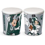 Wholesale-Michigan State Spartans / Disney DISNEY Gift Tin tapered 3 gallon