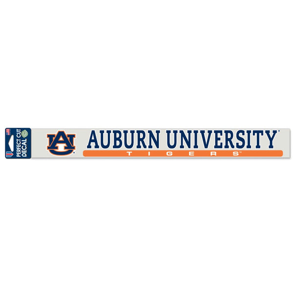 Auburn Tigers Perfect Cut Decals 2" x 17"