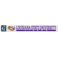 LSU Tigers Perfect Cut Decals 2" x 17"