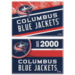Columbus Blue Jackets Rectangle Magnet, 2pack 2" x 3"