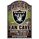 Las Vegas Raiders Wood Sign 11" x 17" 1/4" thick