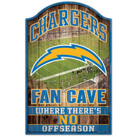 Los Angeles Chargers Wood Sign 11" x 17" 1/4" thick