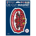 Jacksonville State Gamecocks Die Cut Logo Magnet 6.25" x 9"
