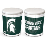 Wholesale-Michigan State Spartans Gift Tin tapered 3 gallon