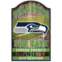 Seattle Seahawks Wood Sign 11" x 17" 1/4" thick