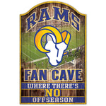 Los Angeles Rams Wood Sign 11" x 17" 1/4" thick